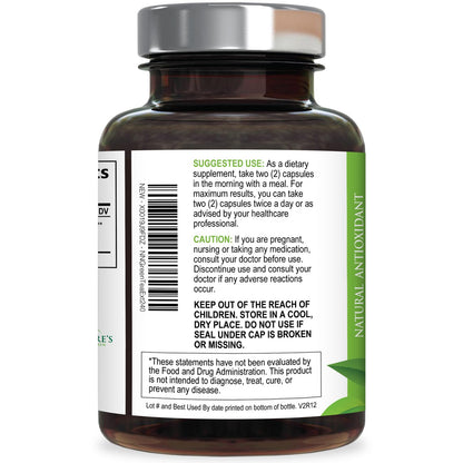 Nature's Nutrition green tea extract 1000mg antioxidant support