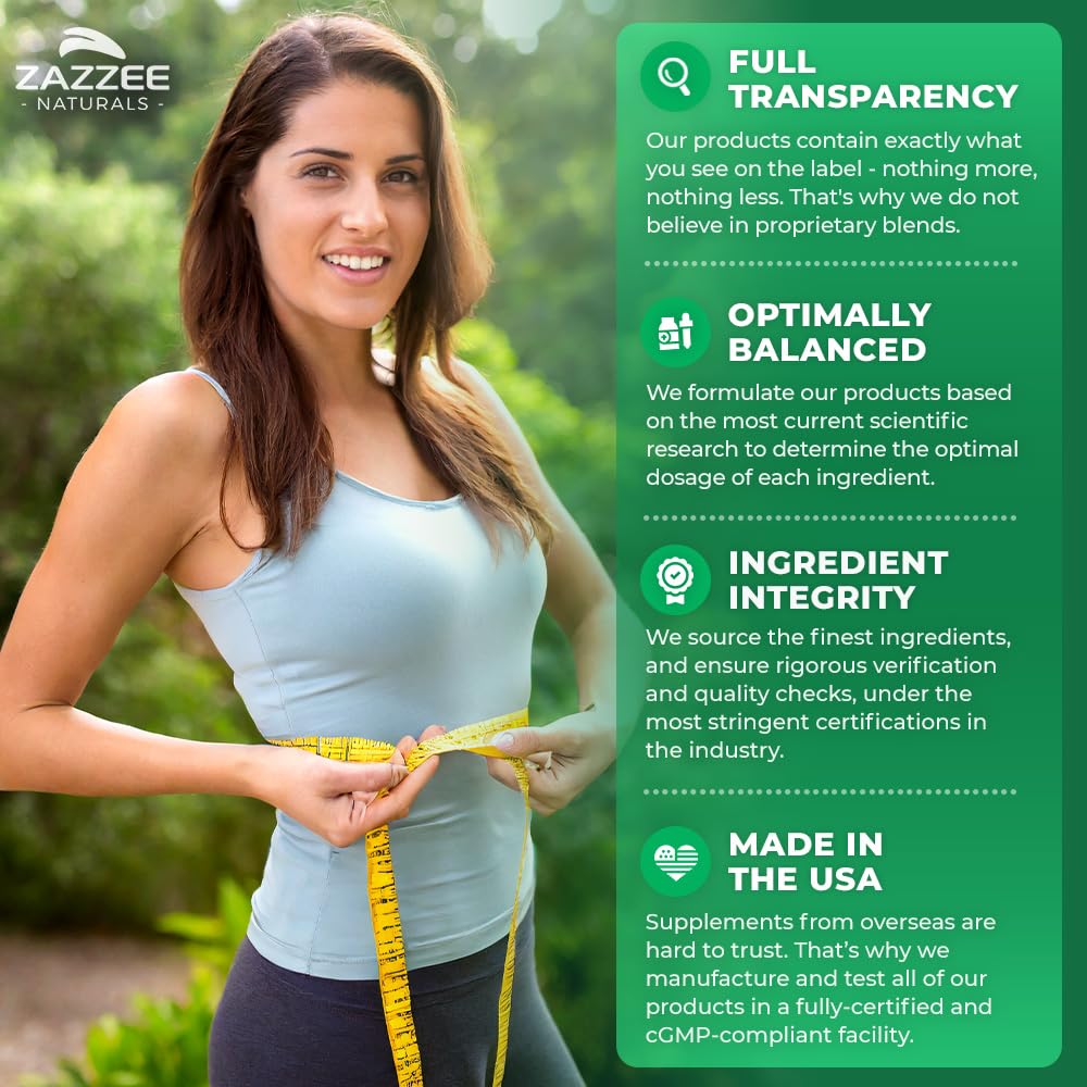 Zazzee vegan capsules bottle showing 150 count supply