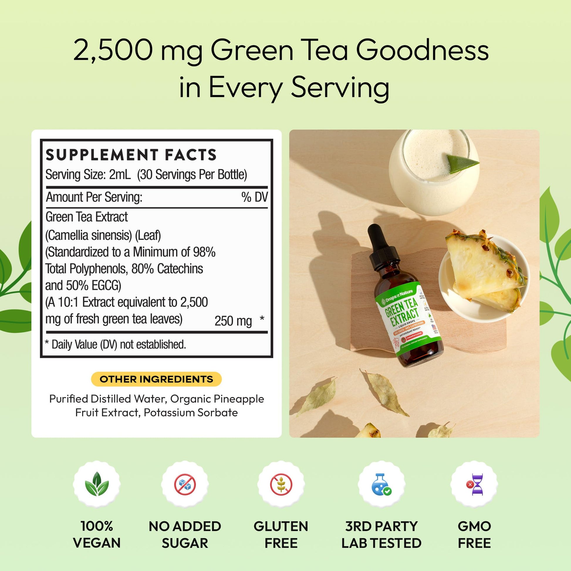 Authentic Drops Of Nature USA imported health product packaging