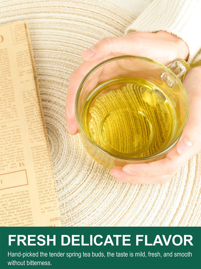 Authentic USA imported TeeLux green tea box back label details
