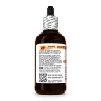 Pure vegan Gymnema Sylvestre liquid extract dropper close up view