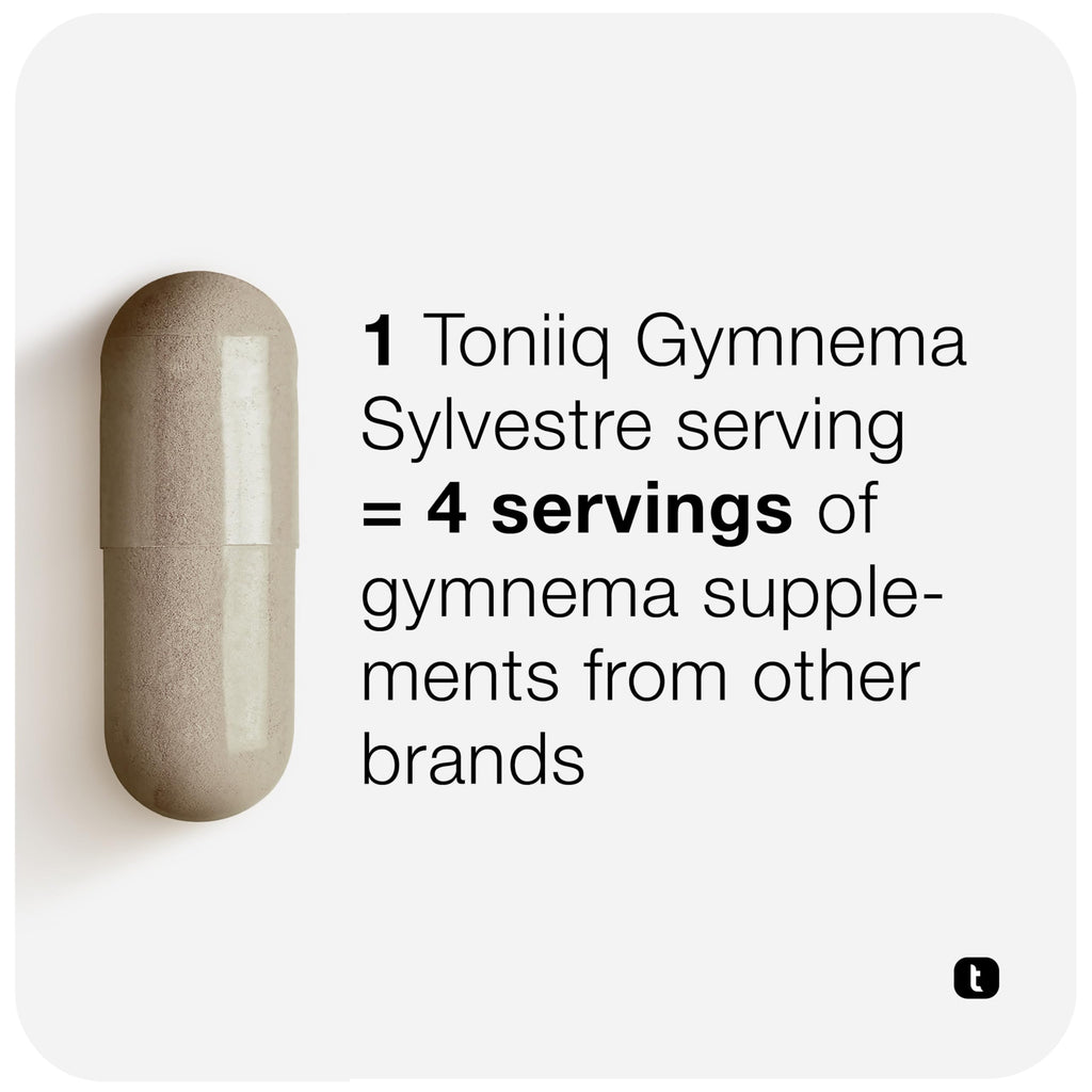 Authentic Toniiq Gymnema Sylvestre 25 to 1 ultra high potency extract
