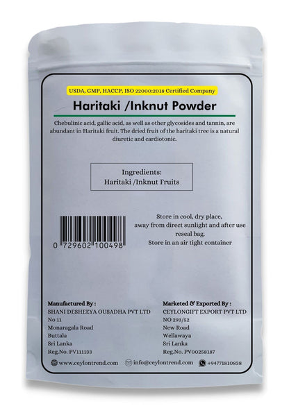 Close up of KC Creations organic Harad powder texture