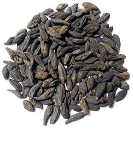 Close up of Kotaliya Black Myrobalan powder texture