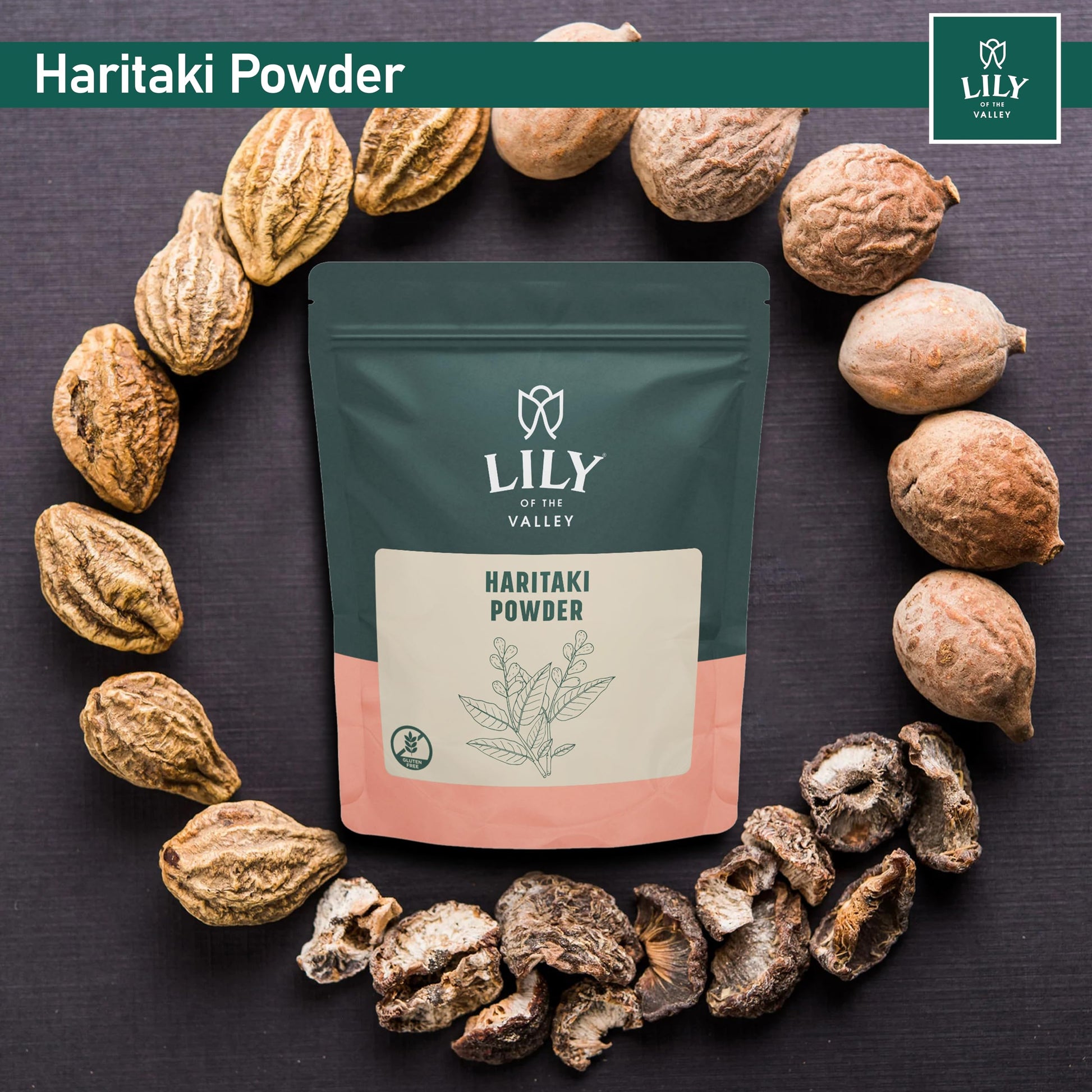 Authentic Terminalia Chebula herb powder bag