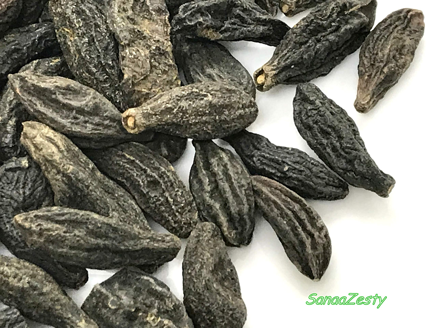 Sanaa Zesty Terminalia Chebula raw herb dietary supplement facts and ingredient label.