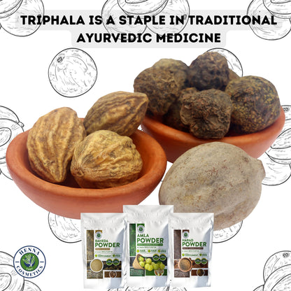 Premium Terminalia Chebula herbal supplement for digestive health and detox.