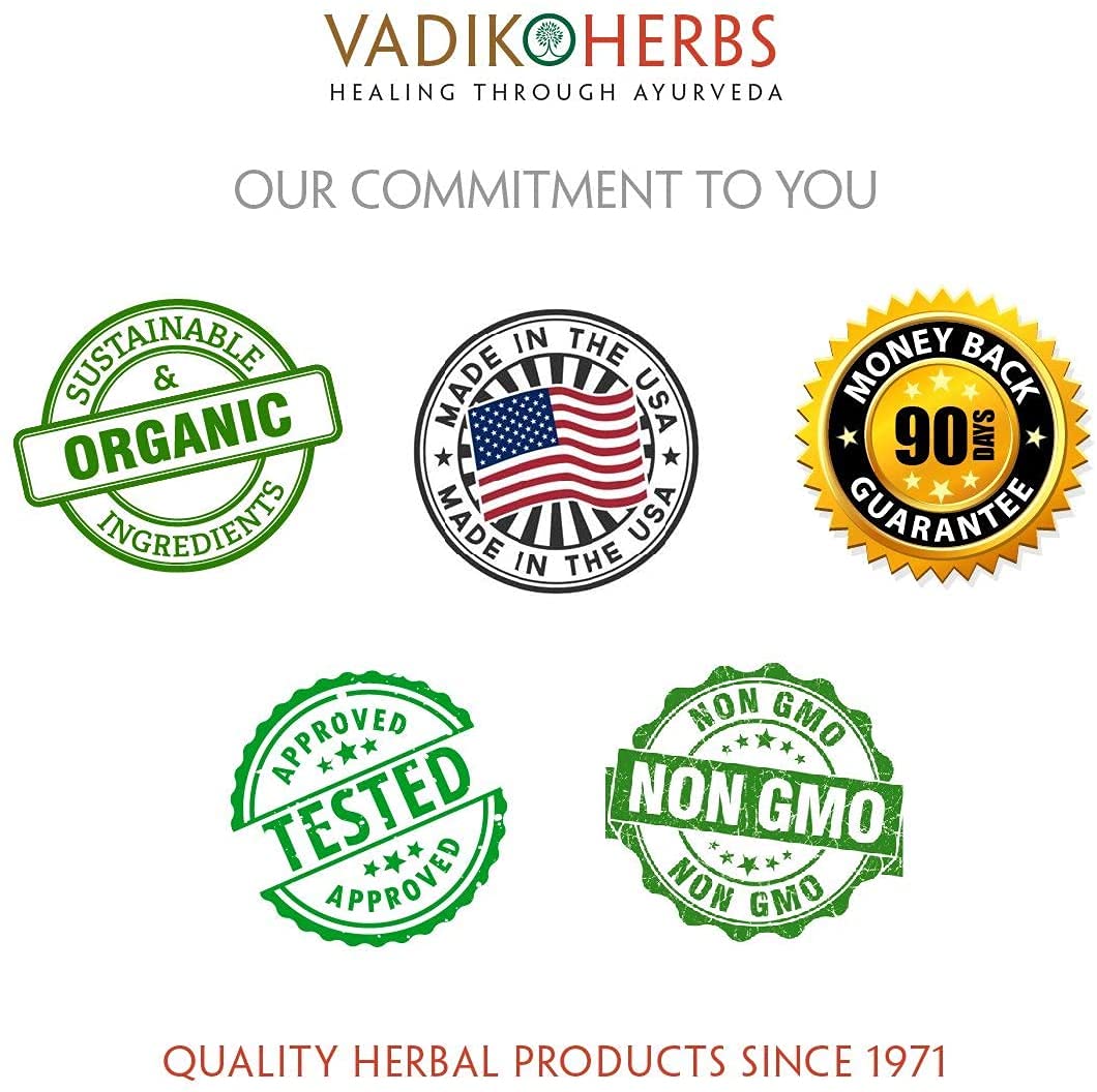 Vadik Herbs Haritaki vegetarian capsules dietary supplement packaging