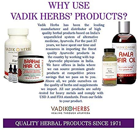 Premium USA imported Vadik Herbs Haritaki bottle lifestyle shot