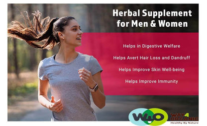 Way 4 Organic W4O Haritaki gut health supplement seal certification