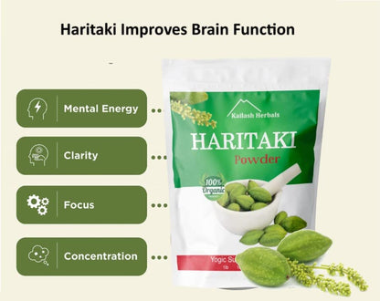 Imported Ayurvedic Haritaki supplement for pineal gland and third eye support