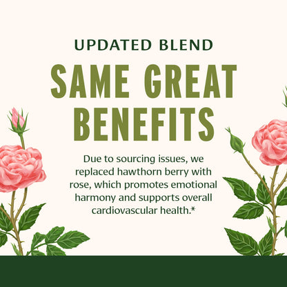 Banyan Botanicals heart health supplement tablets packaging for daily wellness.