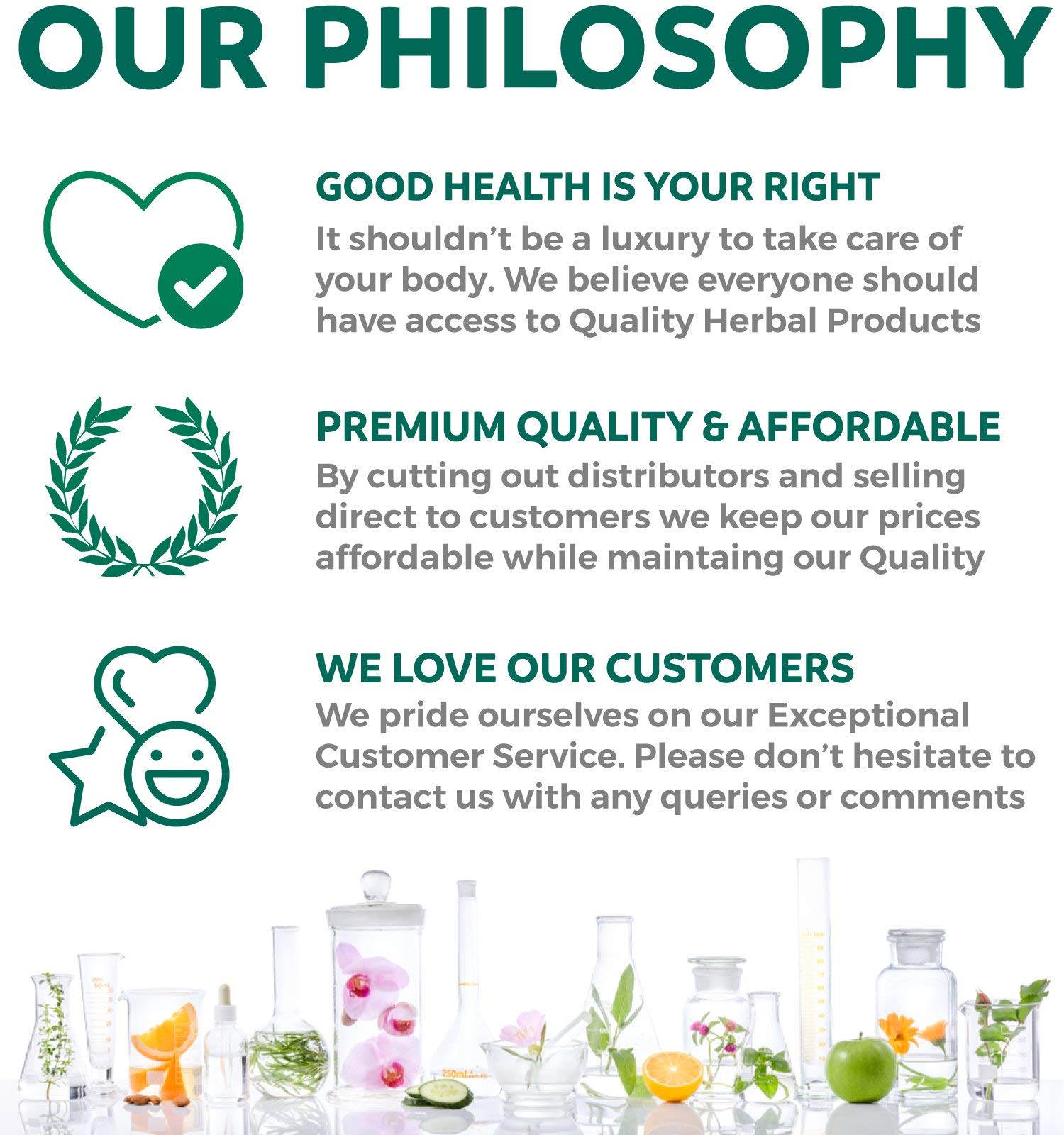 Close up of the herbal ingredients list on the back of the Healths Harmony heart health supplement packaging