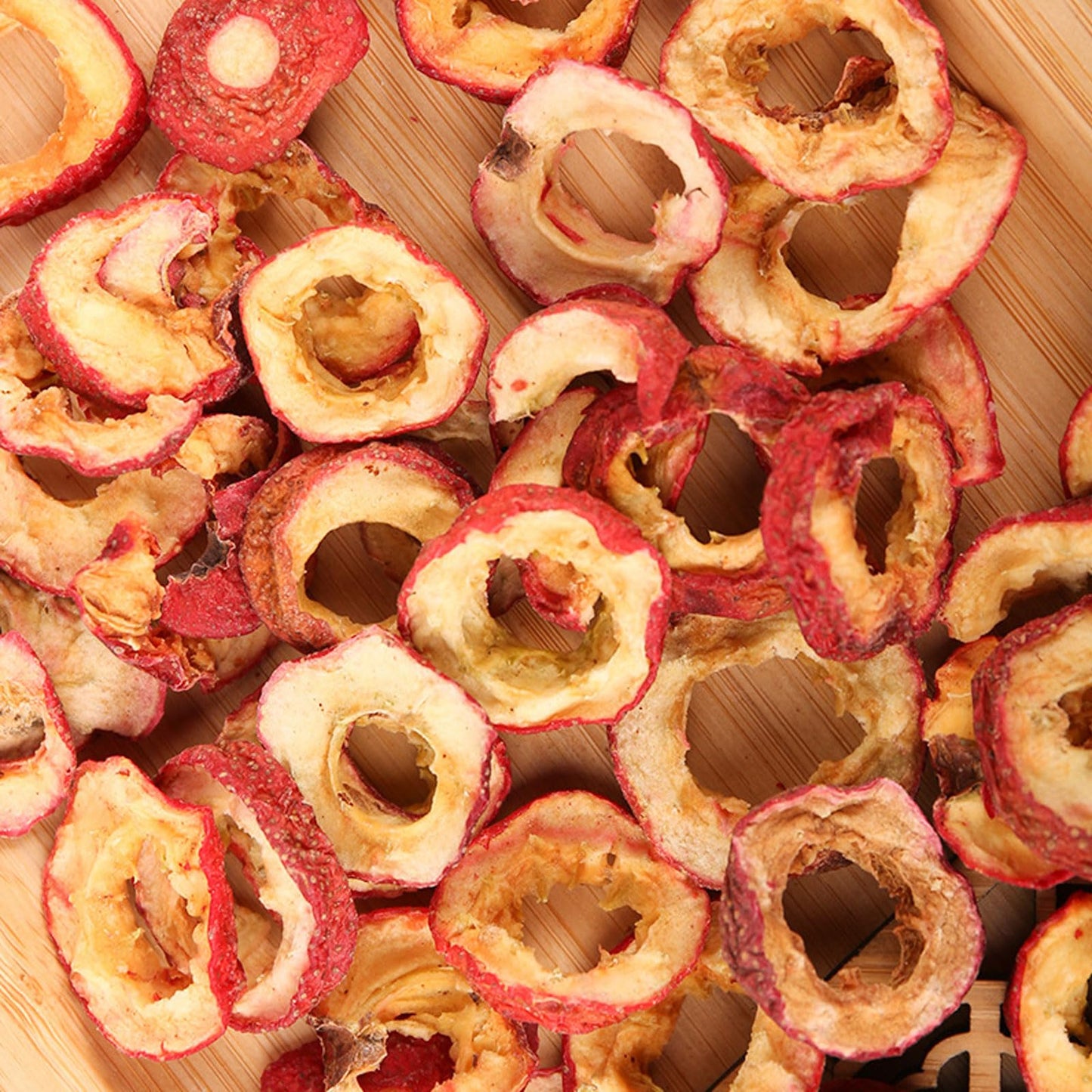 Nutrient rich dried hawthorn superfood snack for daily digestive wellness support