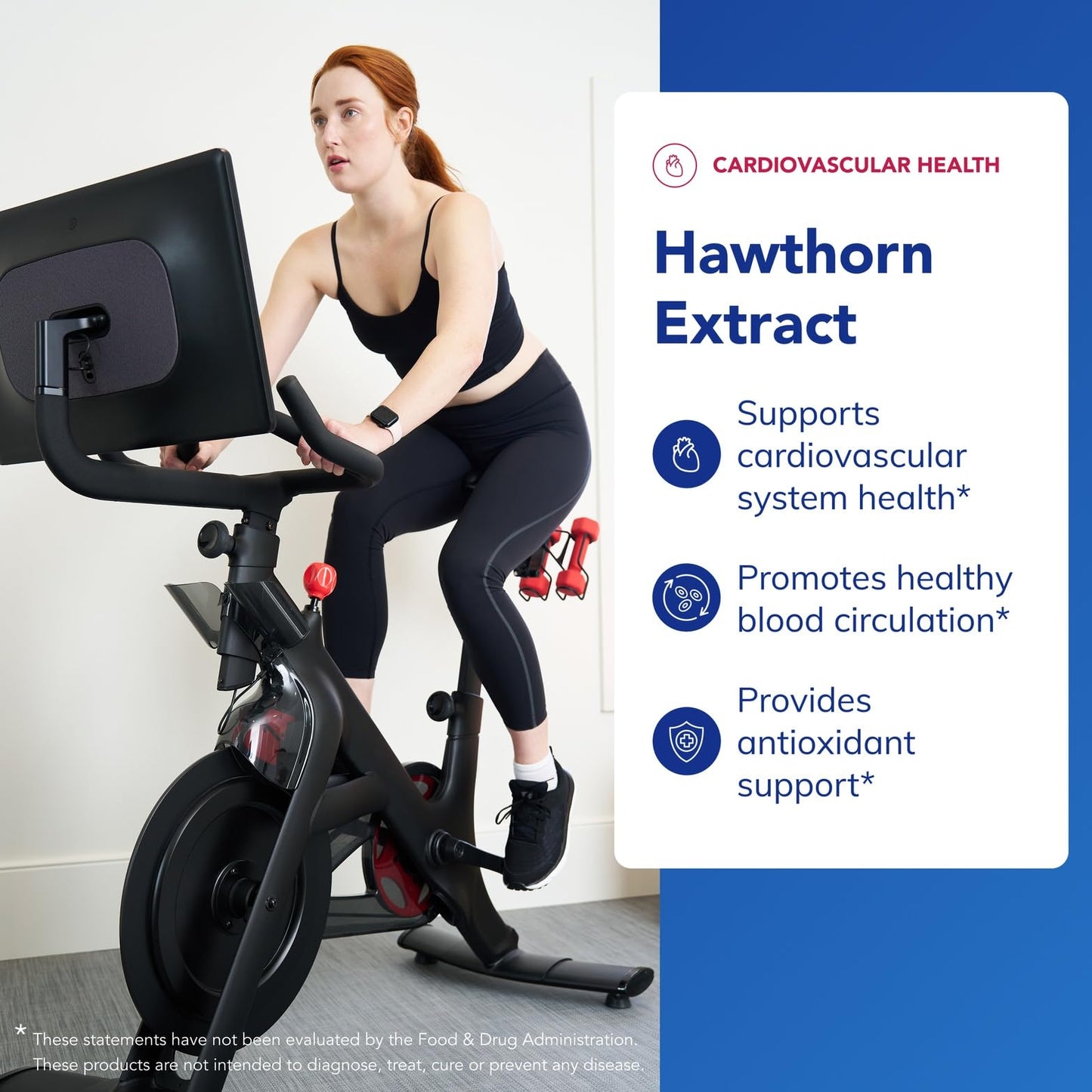 Hypoallergenic hawthorn extract dietary supplement by Pure Encapsulations for arterial circulation.