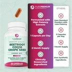 PurePremium authentic blood pressure supplement capsules daily wellness bottle packaging