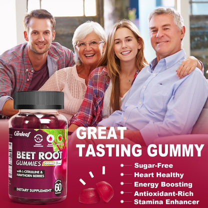 Authentic USA imported Careleaf vegan dietary supplements for blood circulation.