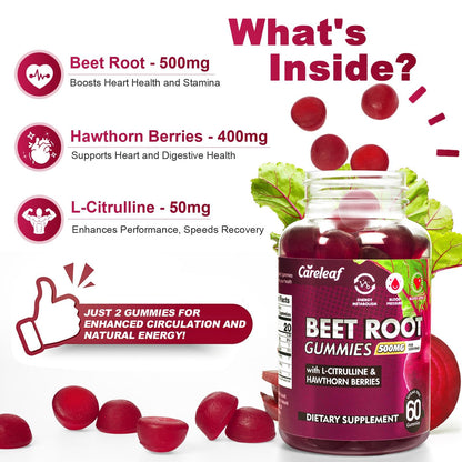Close up of sugar free dietary gummies for natural stamina boost.