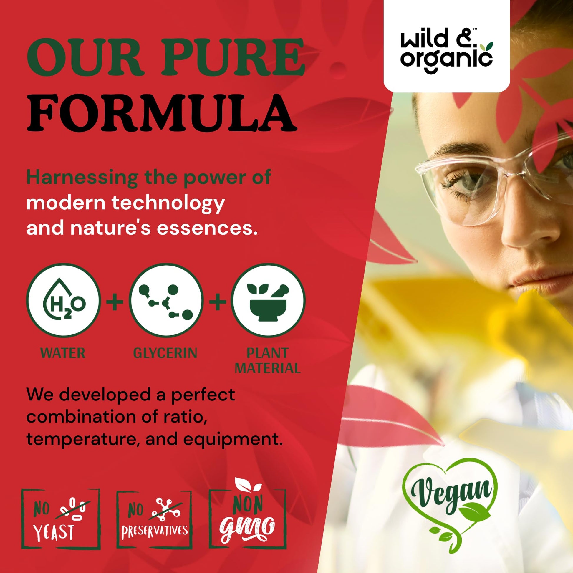 Secure tamper-evident cap and dropper seal on Wild & Organic Hawthorn Berry authentic USA-imported extract bottle.