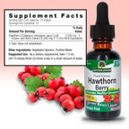 Nature's Answer Hawthorn Berries 2000 mg bottle with dropper packaging