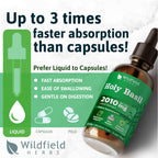 Wildfield Herbs alcohol free Holy Basil tincture 2 fluid ounce
