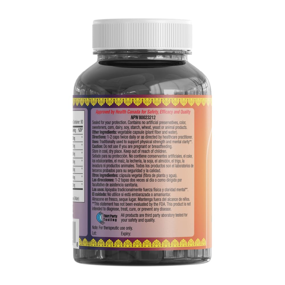 Sewanti Holy Basil Plus 90 vegan capsules packaging