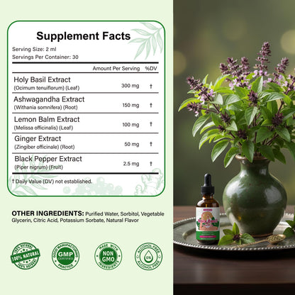 Abyssus herbal tincture for stress relief