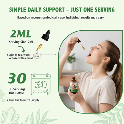 Abyssus vegan Holy Basil liquid extract bottle