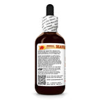 Close up of Hawaii Pharm Holy Basil tincture packaging