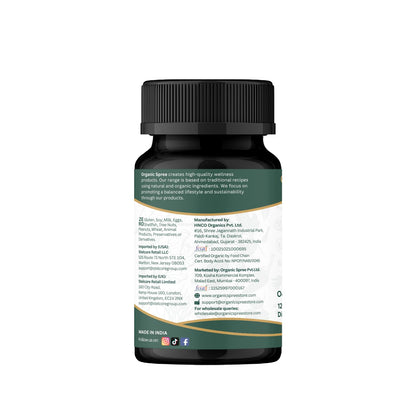 Organic Spree Tulsi tablets for stress relief