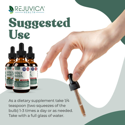 Rejuvica Health liquid supplement dropper applicator