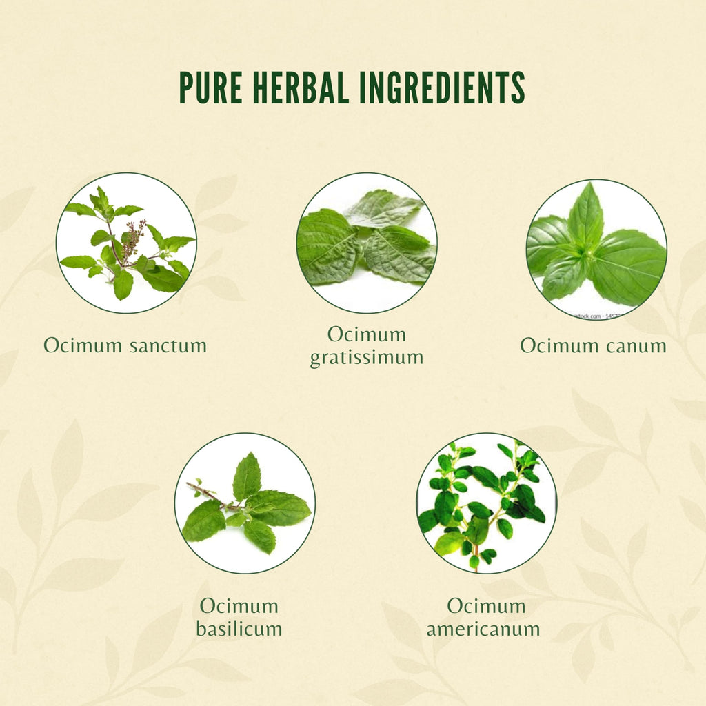 Ayurvedashree Tulsi Drops bottle with dropper cap
