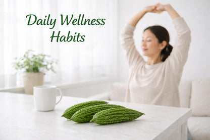 High potency 25 to 1 concentrated bitter melon supplement nutritional facts panel