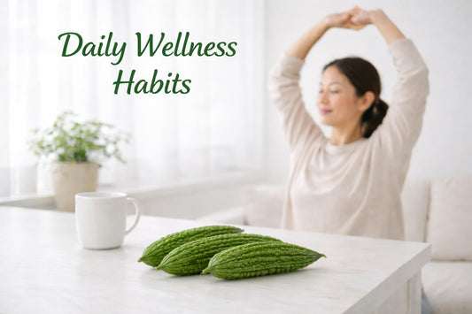 High potency 25 to 1 concentrated bitter melon supplement nutritional facts panel