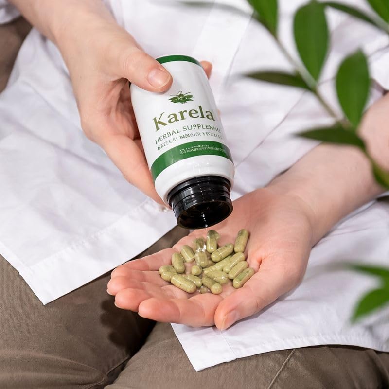 Sowell Health bitter melon extract 120 capsules nutritional facts label and suggested usage guidelines for metabolic wellness.