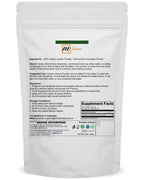 Finely ground bitter melon leaves powder texture for authentic skincare and wellness