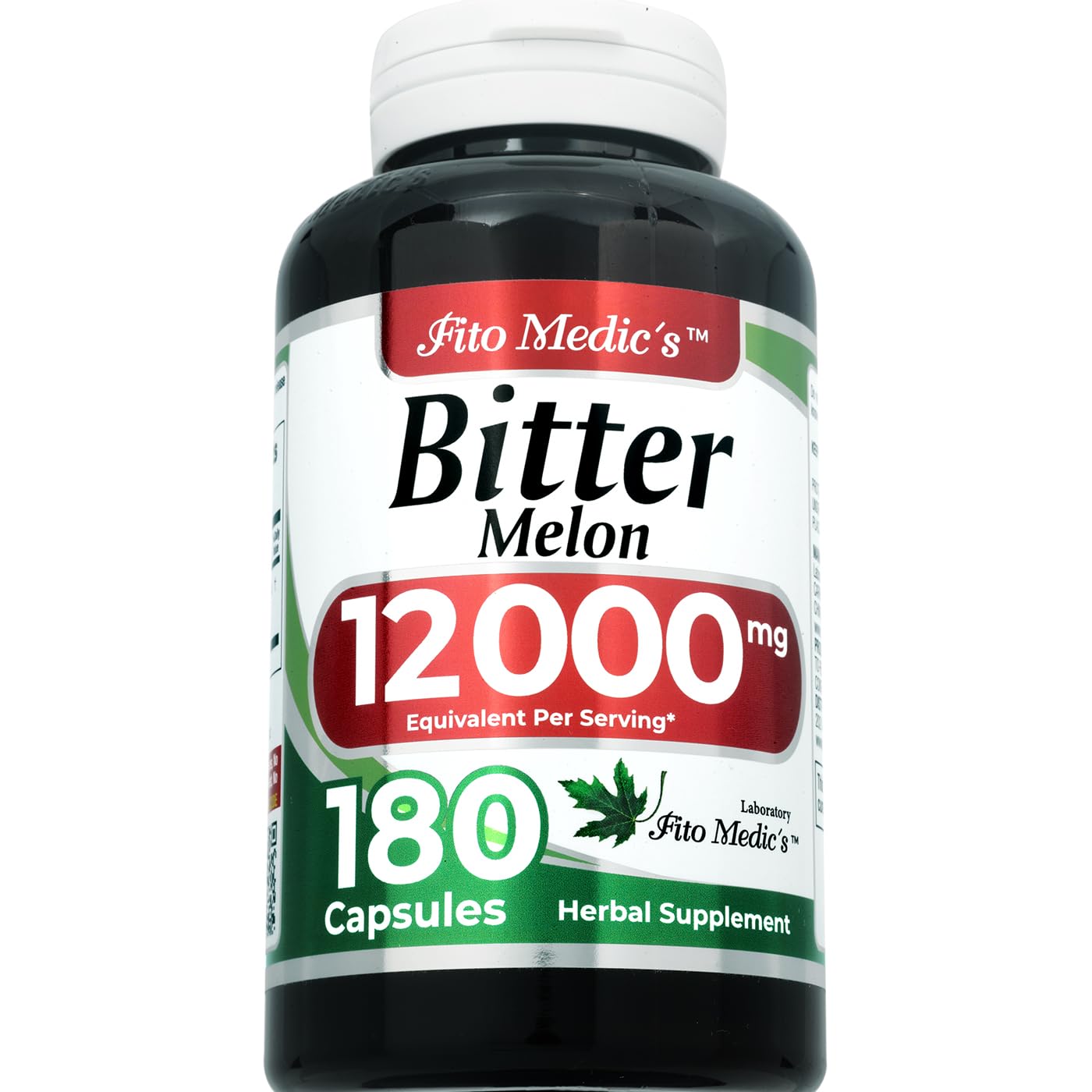 Fito Medics Bitter Melon 20 to 1 concentrated extract capsules daily dosage information