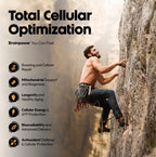 Premium heart health and cellular energy antioxidant formula packaging.