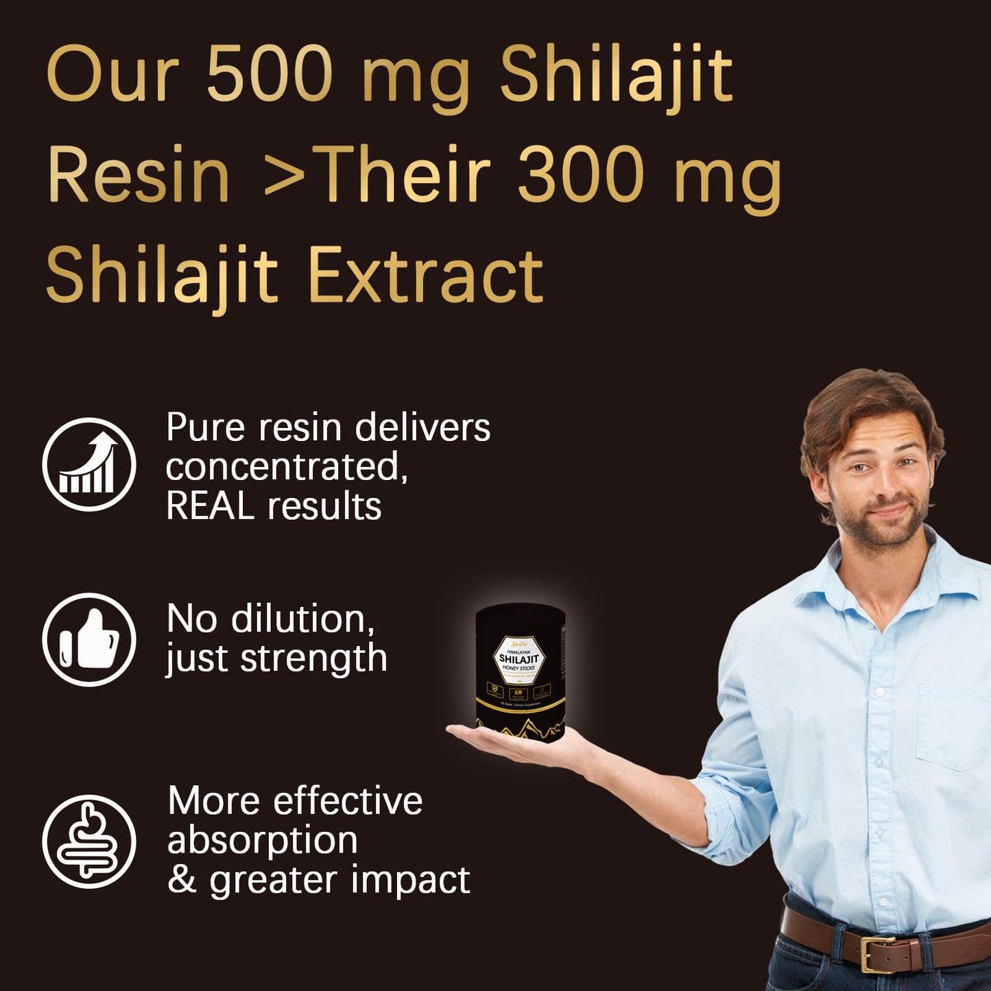 On-the-go wellness supplement sticks lifestyle display.