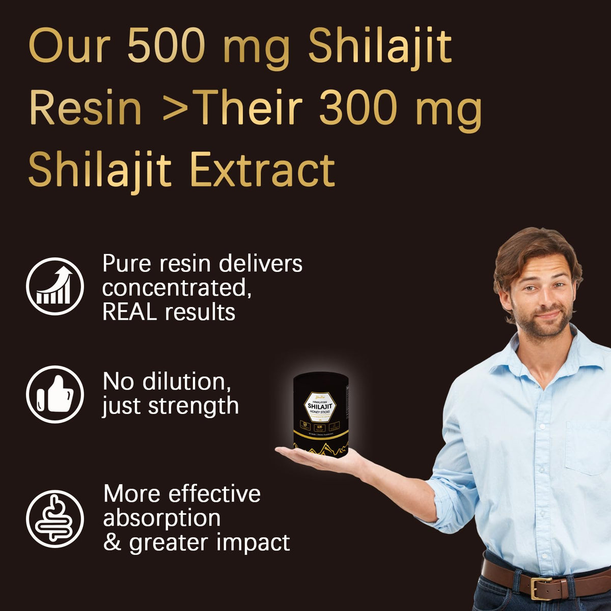 On-the-go wellness supplement sticks lifestyle display.