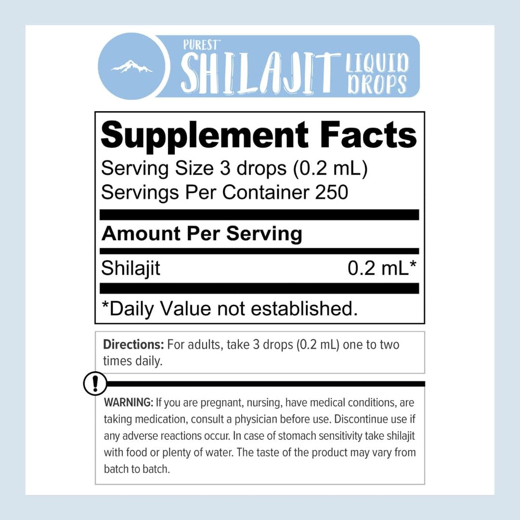 Close up of the glass dropper mechanism on the Pure Himalayan Shilajit premium Ayurvedic supplement.