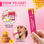Authentic USA imported premium strawberry flavored honey sticks for daily stamina