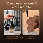 Auixopi travel friendly shilajit honey sticks lifestyle setup on a desk