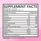 Yalei female wellness supplement sticks infused with Himalayan shilajit and saffron for natural stamina