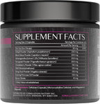 Maca root and ashwagandha hormone balance supplement label details