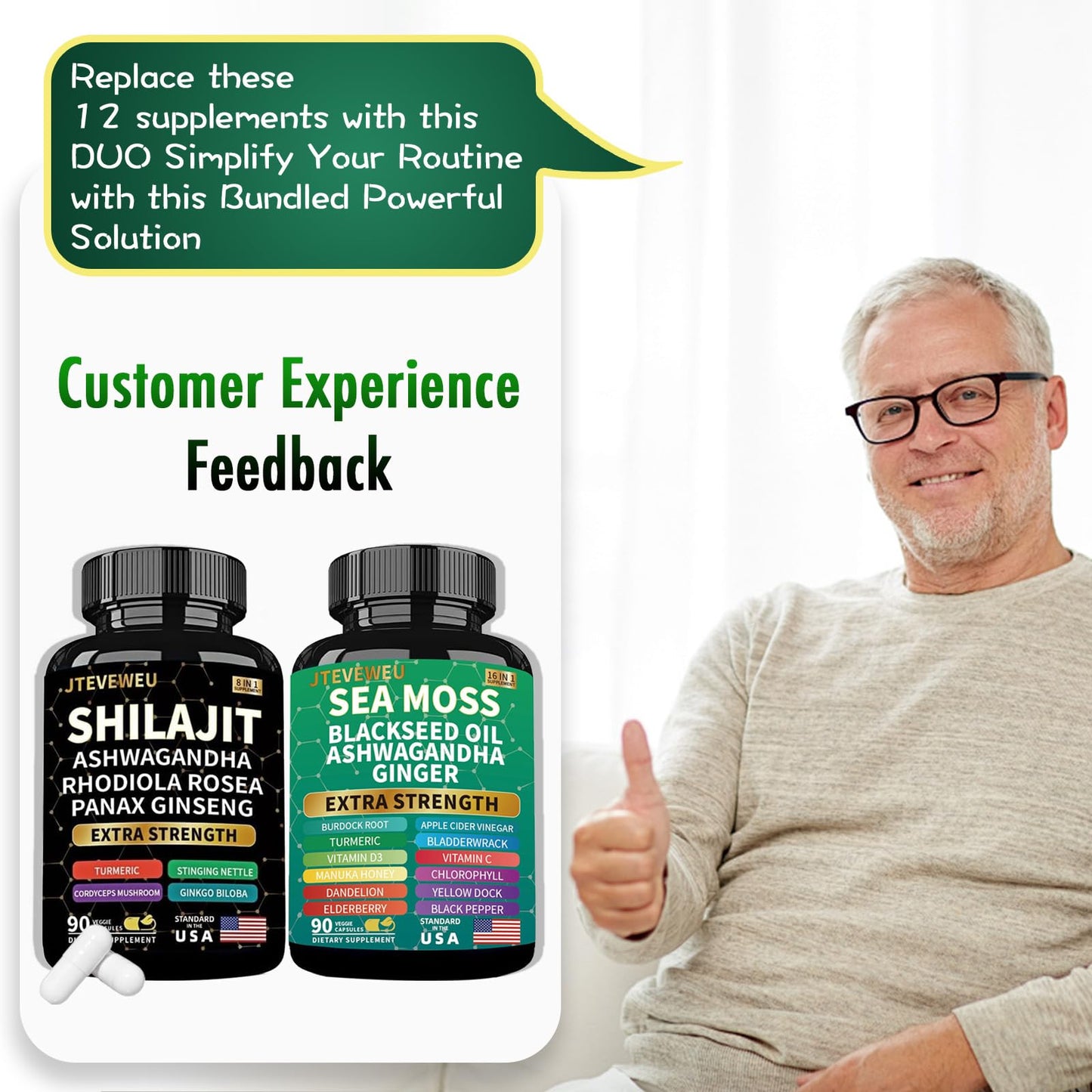 USA sourced herbal formula for immune support and detoxification.