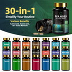 BBEEAAUU daily wellness supplement presentation highlighting the 120-day supply benefits.