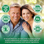 Authentic USA sourced Zazzee Himalayan shilajit vegetarian capsules trace mineral profile overview