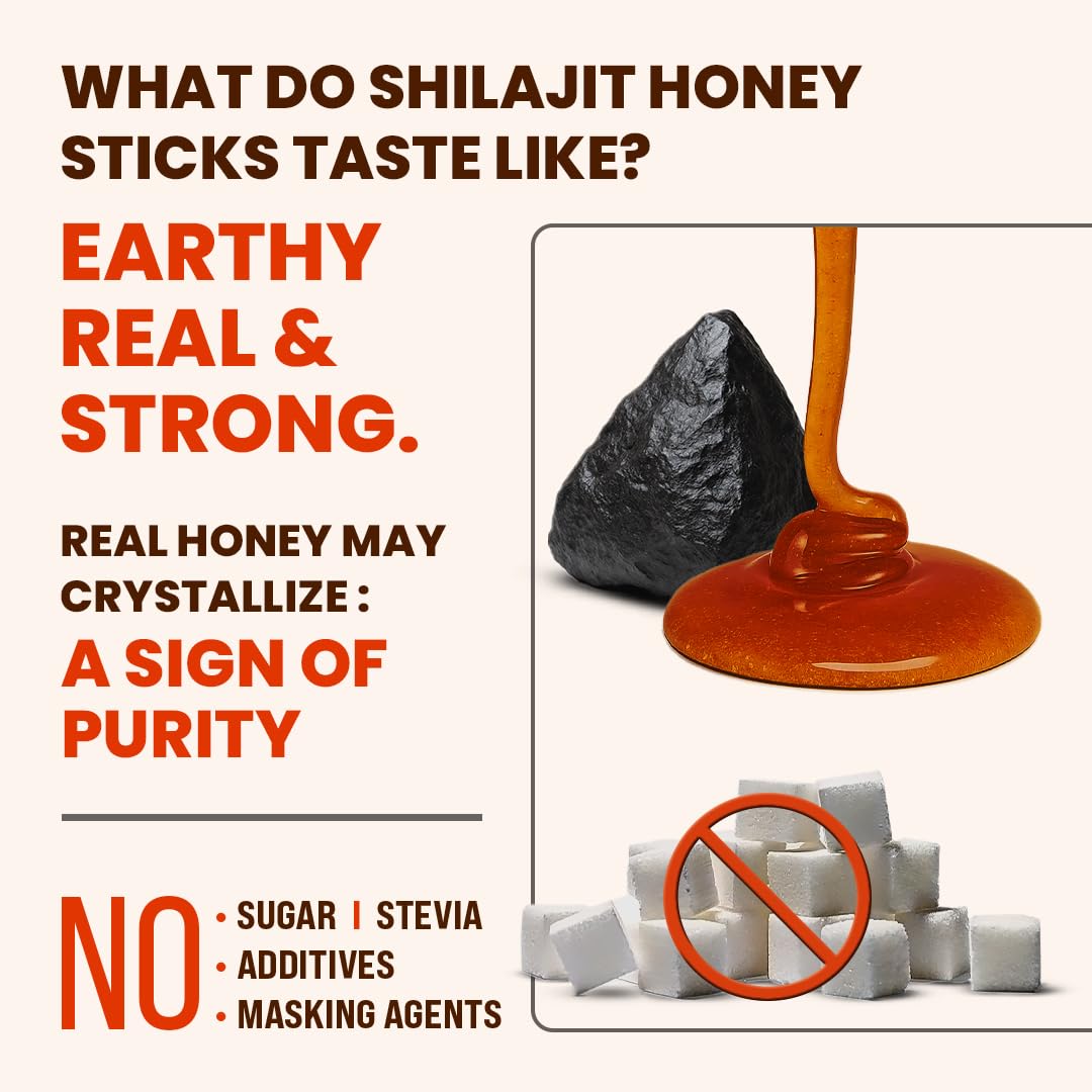 Himalayan shilajit resin stick package highlighting 85 plus trace minerals