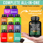 Close up view of Adndale authentic USA imported vegan capsules for daily energy support.